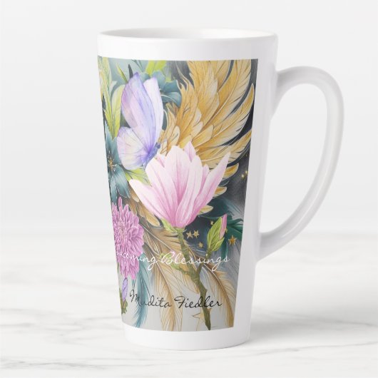 Latte Tasse Incoming Blessings-Latte (Droite)