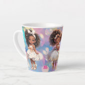 Latte Tasse la plus mignonne pour les filles (Angle gauche)