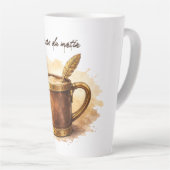 Latte Tasse l'encre du matin (Angle droit)