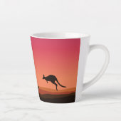 Latte Tasse Life Down Under Kangaroo Australie (Droite)