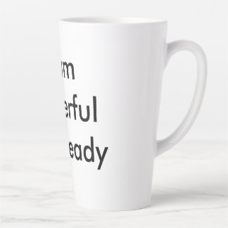 Latte Tasse Magie du Lundi – Citation drôle de café pour
