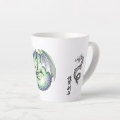 Latte Tasse Majestueuse Dragon (Angle droit)