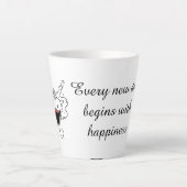 Latte Tasse Matinée Positive (Devant)