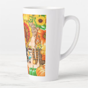Latte Tasse mince de remerciement sublimation - Action d