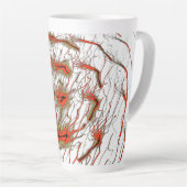 Latte Tasse Mok (Rechterhoek)