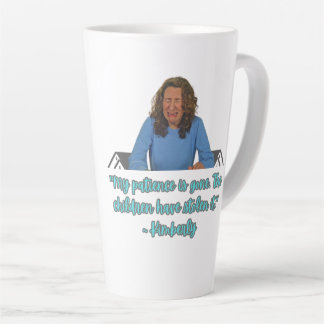 Latte Tasse Mon Patience est Épuisée