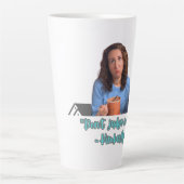Latte Tasse 'Ne Me Juges Pas' (Devant)