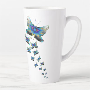 Latte Tasse Parade Papillon – Vol vif en couleur