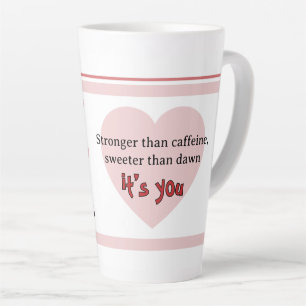 Latte Tasse pour amoureux