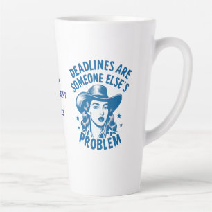 Latte Tasse pour ancien directeur de bureau – Cadeau de 
