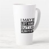 Latte Tasse pour gauchers (Angle droit)