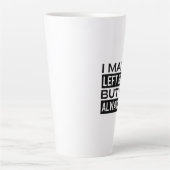 Latte Tasse pour gauchers (Devant)