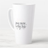 Latte Tasse Prayez Plus Inquiétez Moins (Angle gauche)
