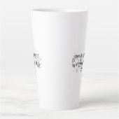 Latte Tasse Prayez Plus Inquiétez Moins (Devant)