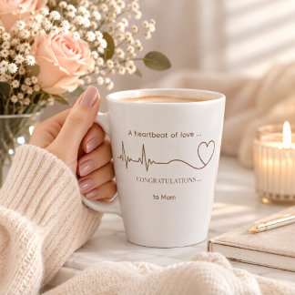 Latte Tasse Promue Maman | Cadeau pour Nouvelle Maman