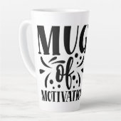 Latte Tasse quotidienne Motivation Brew (Angle gauche)