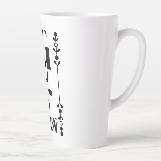 Latte Tasse quotidienne Motivation Brew (Droite)