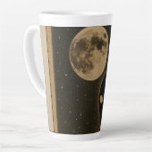 Latte tasse Retro Alien Rencontre (Angle gauche)