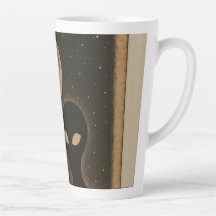 Latte tasse Retro Alien Rencontre