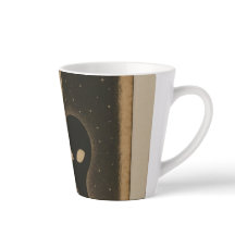 Latte tasse Retro Alien Rencontre