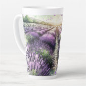 Latte Tasse Sérénité Fleur de Lavande (Angle gauche)