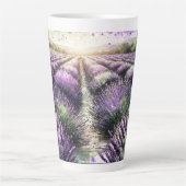 Latte Tasse Sérénité Fleur de Lavande (Devant)