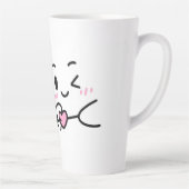 Latte Tasse « Sip, smile, repeat » (Droite)