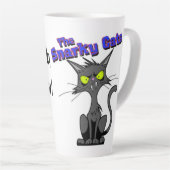 Latte Tasse Snarky Cats (Angle droit)