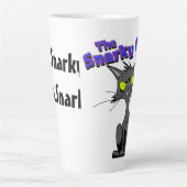 Latte Tasse Snarky Cats (Devant)