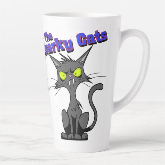 Latte Tasse Snarky Cats (Droite)