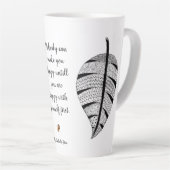 Latte Tasse spéciale à café (Angle droit)