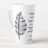 Latte Tasse spéciale à café (Angle gauche)