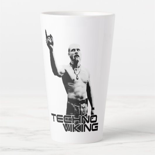Latte Tasse Techno Viking (Devant)