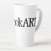 Latte Tasse vanhookART (Angle droit)