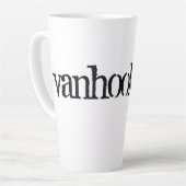 Latte Tasse vanhookART (Angle gauche)