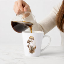 Tasse Vintage Botanique Champignon | Cottagecore F