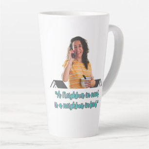 Latte Tasse Voisin dans le Besoin