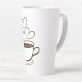 Latte Tijd Mok (Rechterhoek)