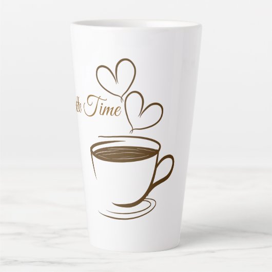 Latte Tijd Mok (Voorkant)