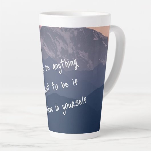 Latte une tasse d'inspiration pour ne pas douter de vos (Angle droit)
