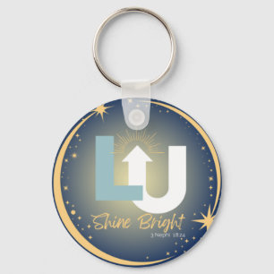 Latter Up Shine Bright Sleutelhanger