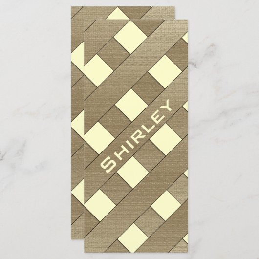 Lattice Fence by Shirley Taylor (Voorkant / Achterkant)