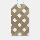 Lattice Fence by Shirley Taylor Cadeaulabel (Voorkant)