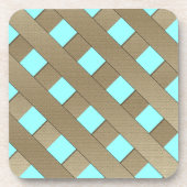 Lattice Fence by Shirley Taylor Drankjes Onderzetter (Voorkant)