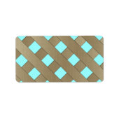 Lattice Fence by Shirley Taylor Etiket (Voorkant)