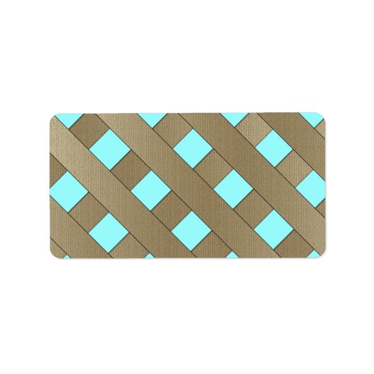 Lattice Fence by Shirley Taylor Etiket (Voorkant)