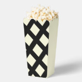 Lattice Popcorn Doos (Crème & Zwart) Bedankdoosjes (Popped)