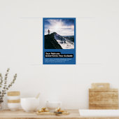 L'attitude détermine l'altitude Motivation Poster (Cuisine)