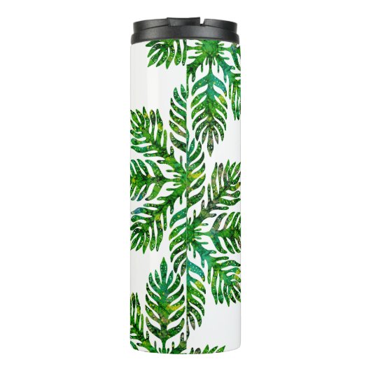 Lauae hawaiiaans quiltpatroon thermosbeker (Achterkant)