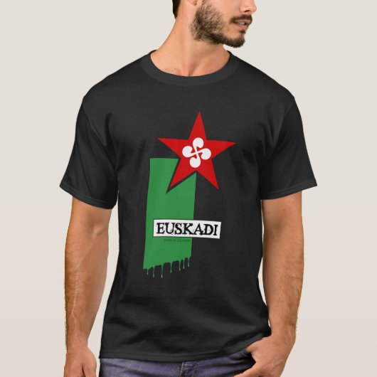 lauburu star t-shirt (Voorkant)